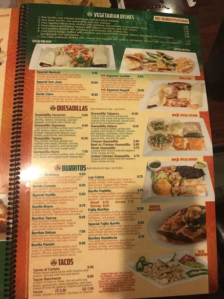 El Pueblito Mexican Restaurant Menu image 3