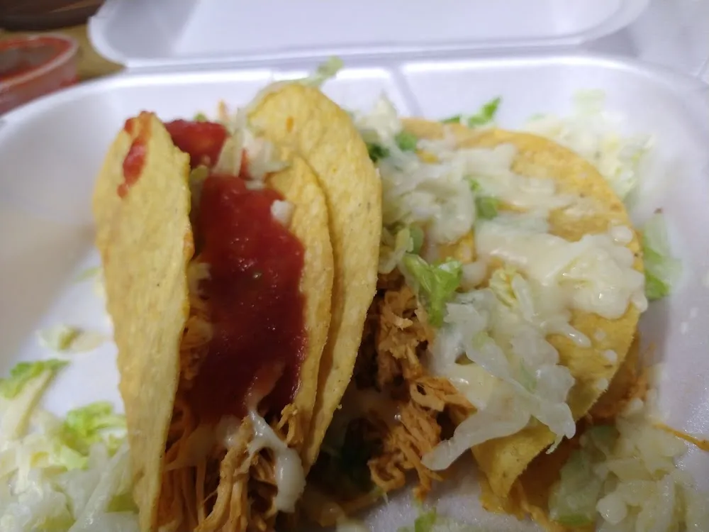 Smothered Chicken Tacos